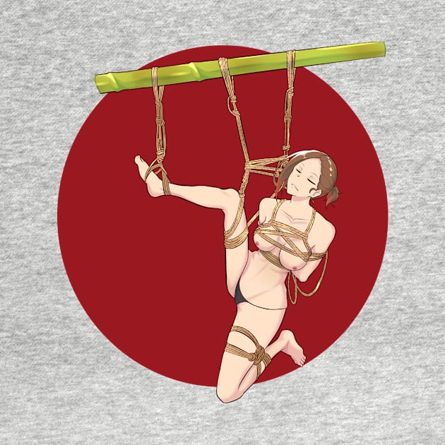 Kata-ashi Shibari Suspension by ShibariZone